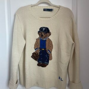 Polo by Ralph Lauren Women’s Bear Sweatshirt Size Large